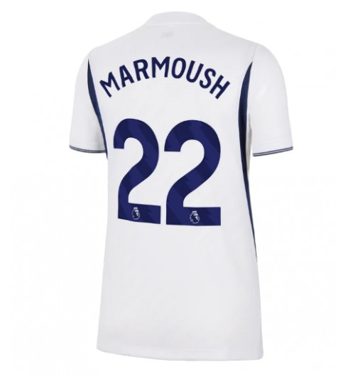 Tottenham Hotspur Omar Marmoush #22 Domácí Dres pro Dámské 2026-27 Krátký Rukáv Tottenham Hotspur Omar Marmoush #22 Domácí Dres pro Dámské 2026-27 Krátký Rukáv